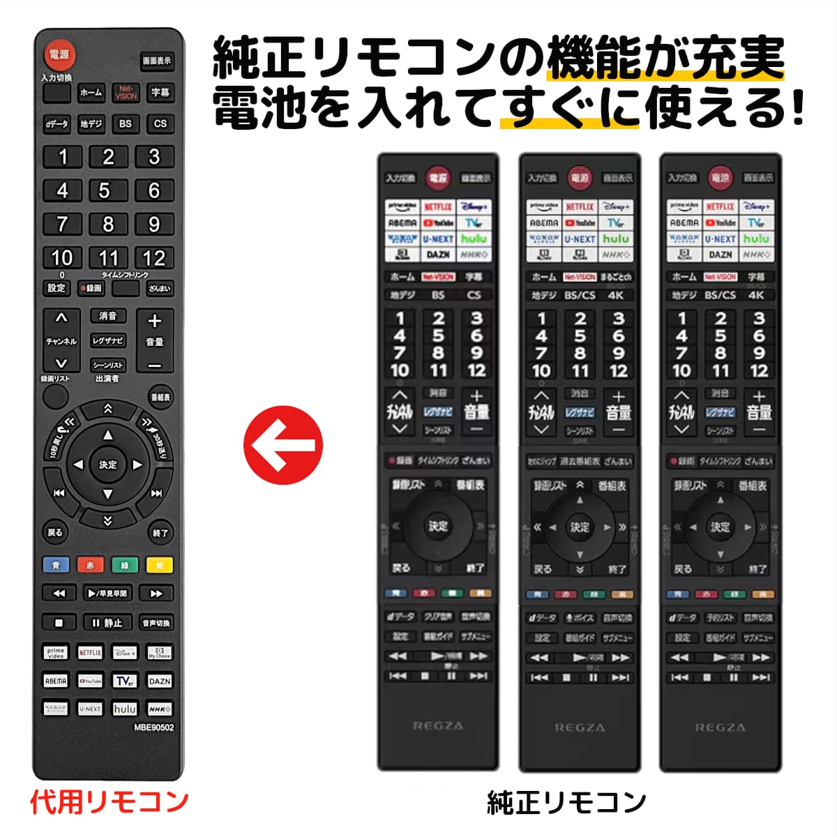 楽天市場】regza 40v35n（リモコン｜アクセサリー・部品）：TV