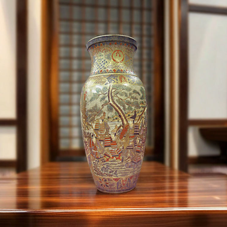 楽天市場】薩摩焼 花瓶（アート・美術品・骨董品・民芸品｜ホビー）の通販
