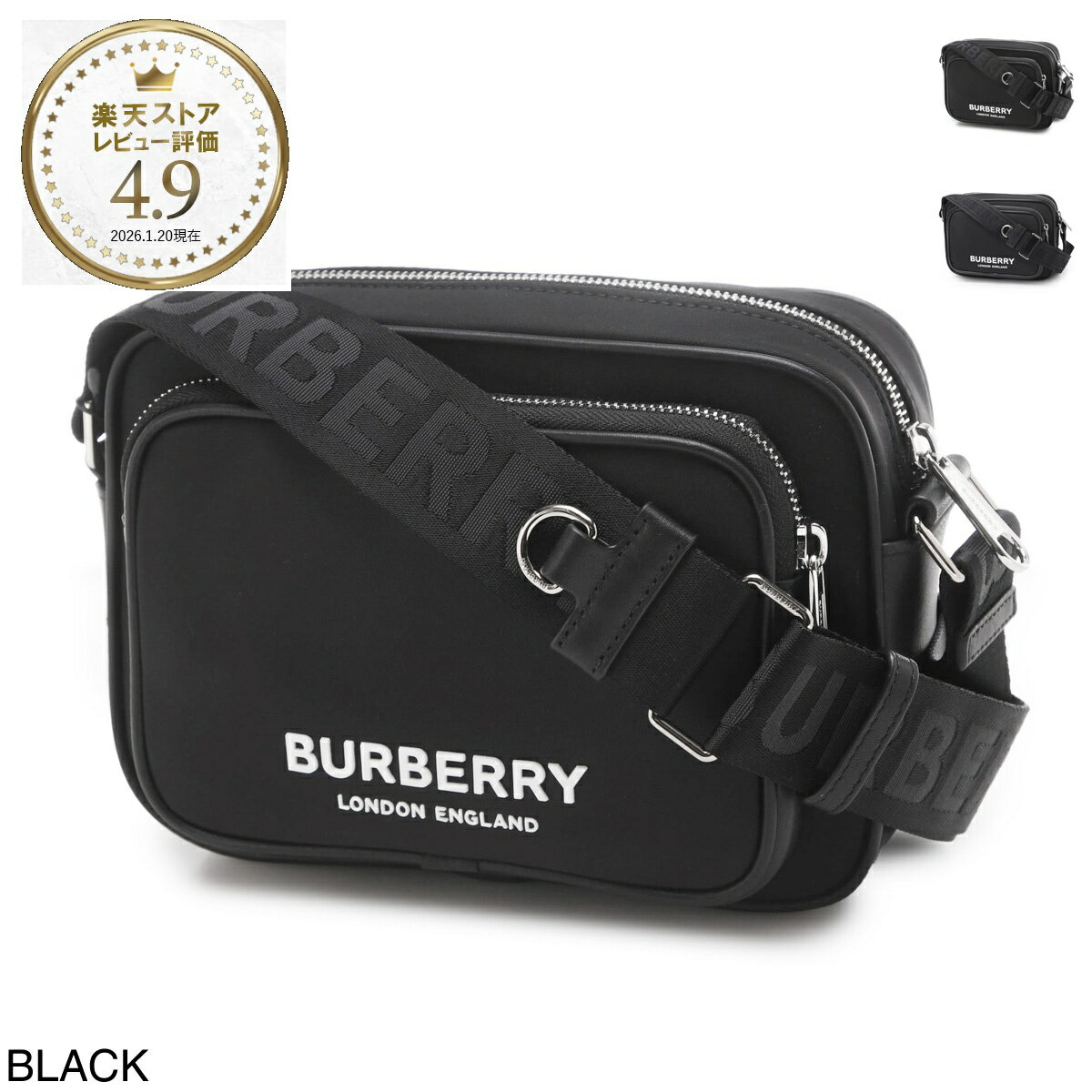 楽天市場】バーバリー ショルダーバッグ（カラーブラック）（バッグ