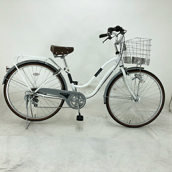楽天市場】中古 自転車（カラーホワイト）（シティサイクル｜自転車