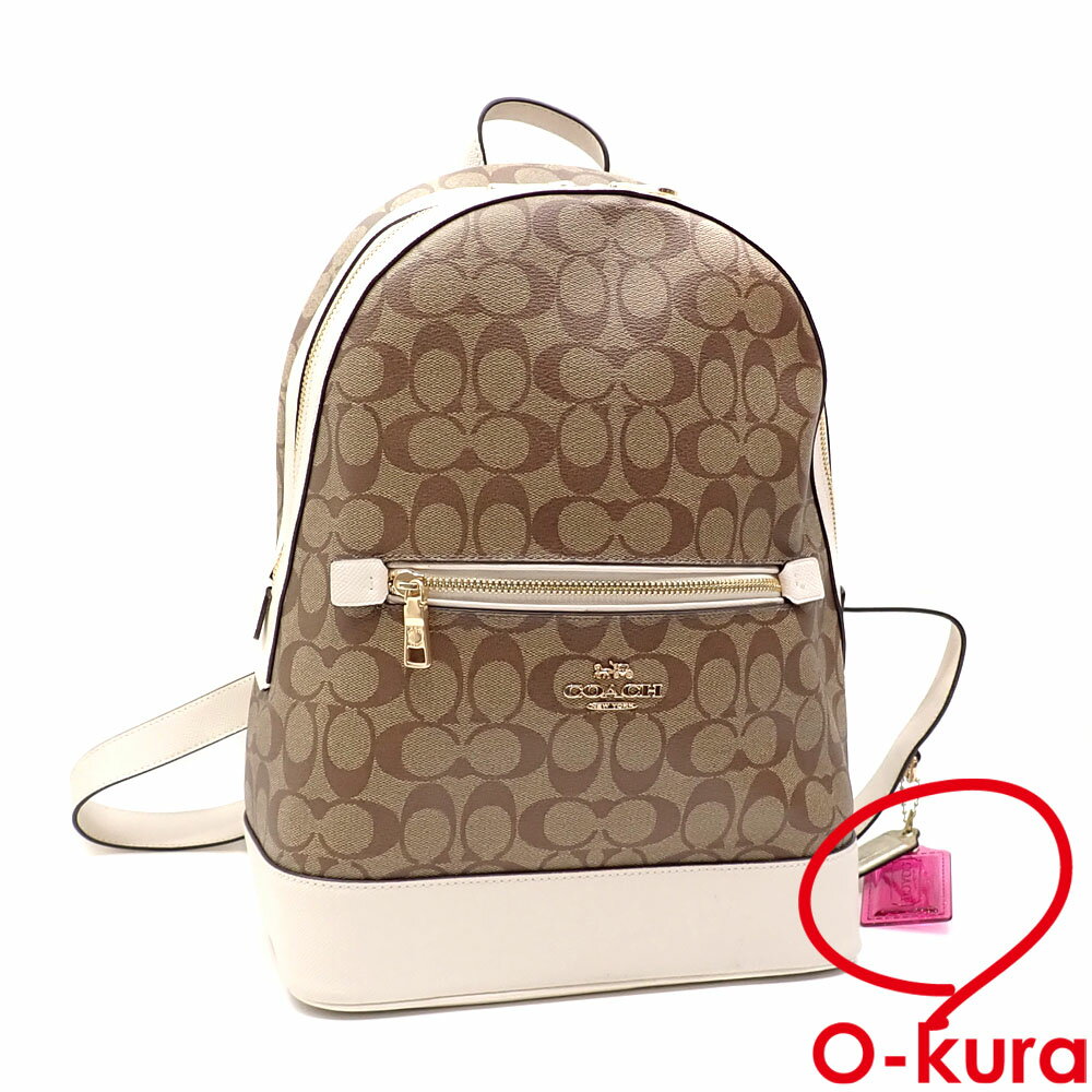楽天市場】コーチ リュック 白（ブランドコーチ）（バックパック