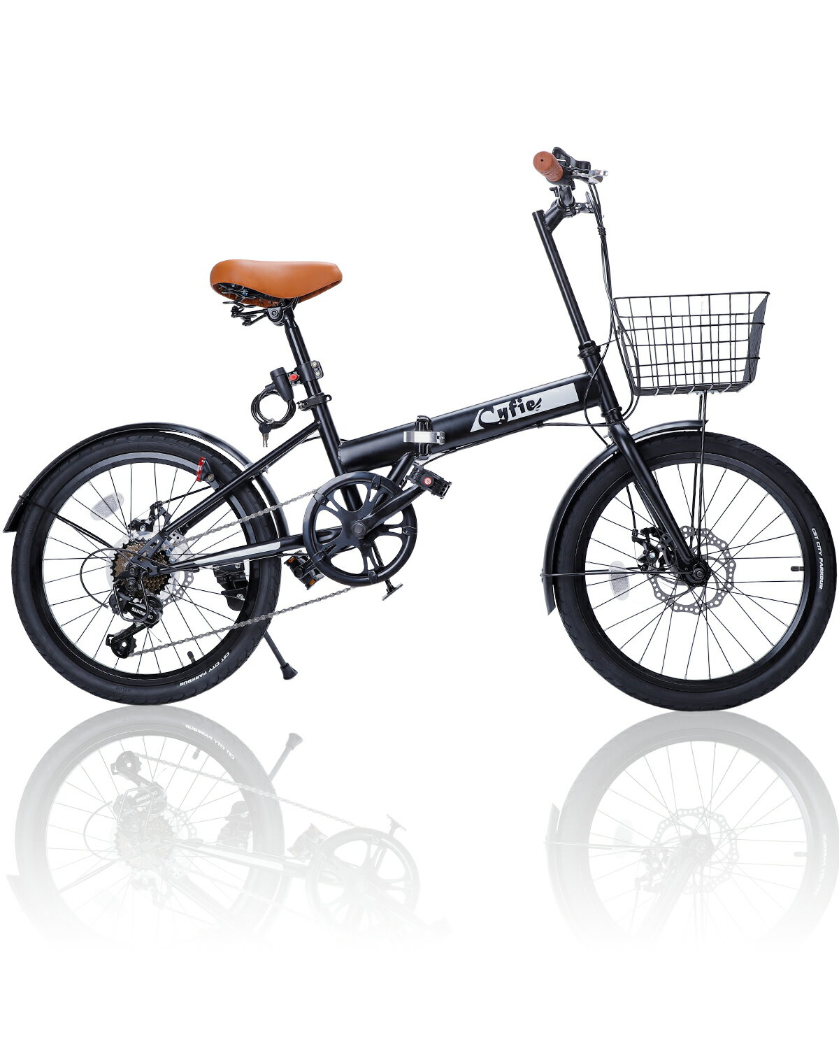 楽天市場】20インチ 折りたたみ自転車 ディスクブレーキ（カラー