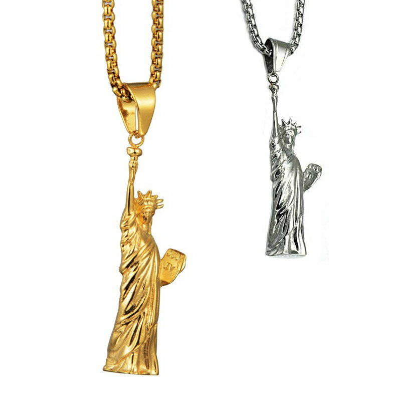 楽天市場】自由の女神 k18（ネックレス・ペンダント｜男女兼用