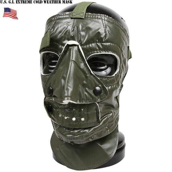 装着すると不気味です！【アメリカ軍装備品】陸軍極寒地用防寒マスク