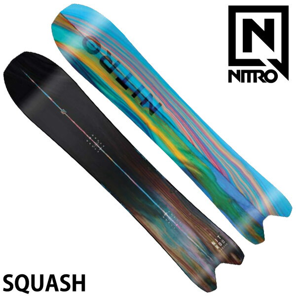 NITRO SQUASH パウダーボード Nitro Squash Snowboard Review - Not