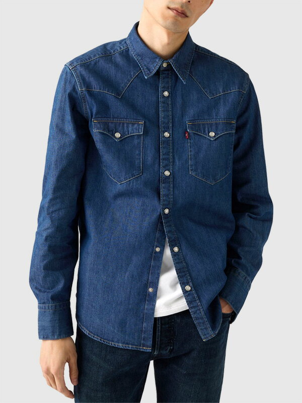 楽天市場】リーバイス デニムシャツ（サイズ（S/M/L）L）の通販
