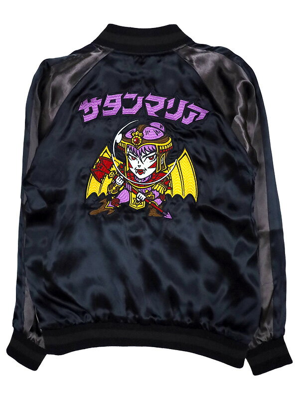 ビックリマン スカジャン メンズ レディース ヘッドロココ サタン