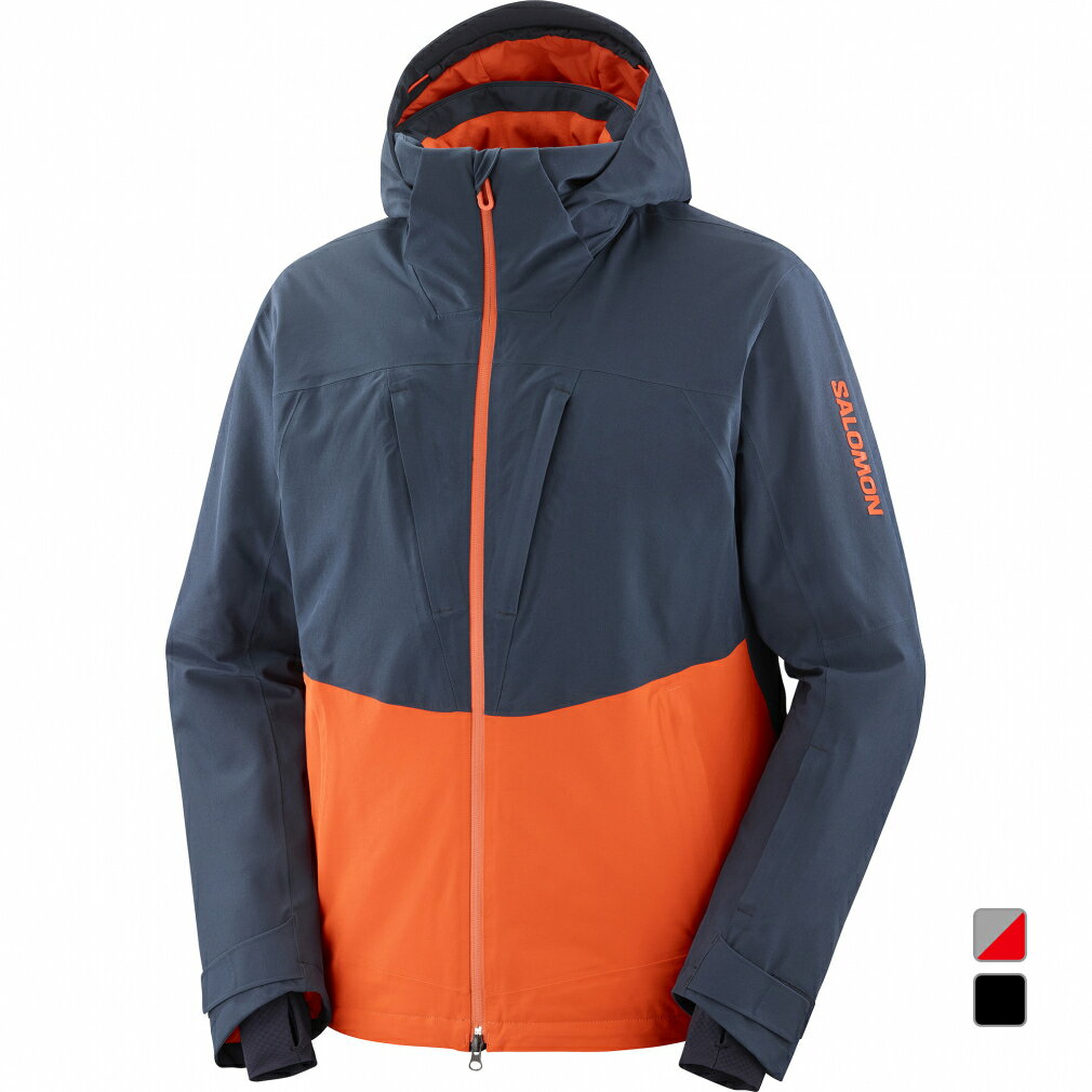 オンヨネ サロモンワッペン付き スキーウェア 上下セット SSサイズ