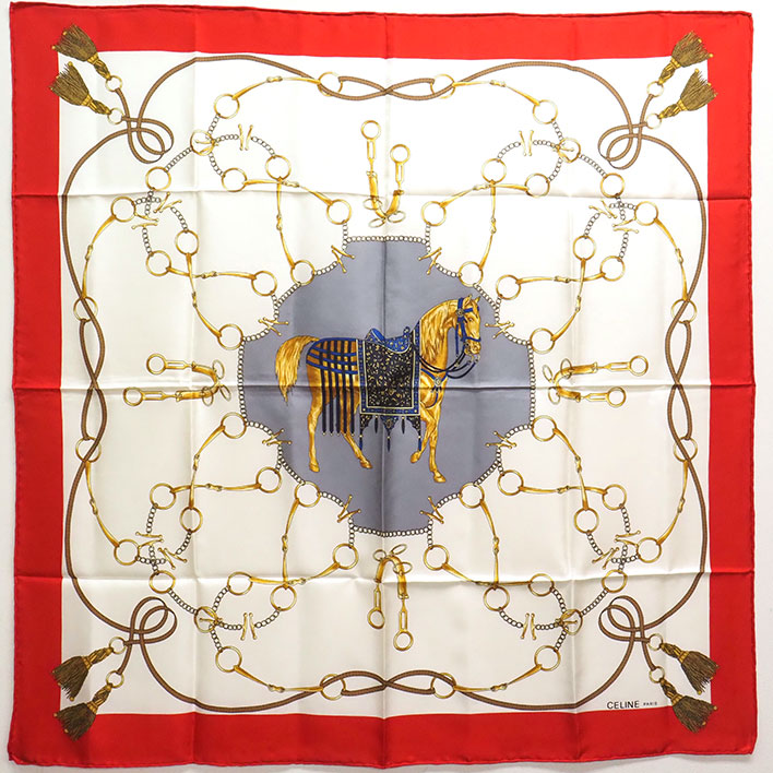 楽天市場】セリーヌ 馬（マフラー・スカーフ｜バッグ・小物・ブランド