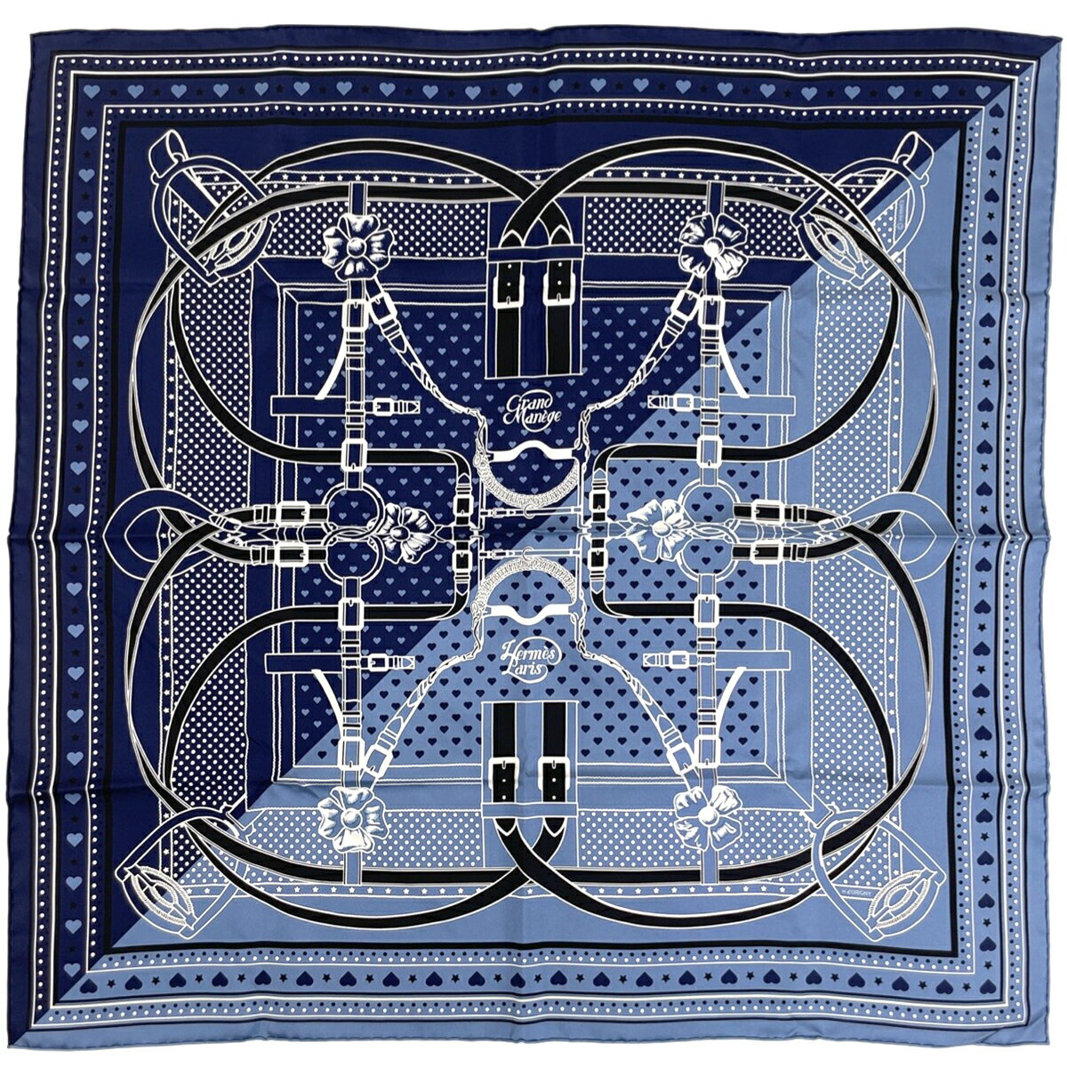 楽天市場】エルメス スカーフ grand manege detailの通販