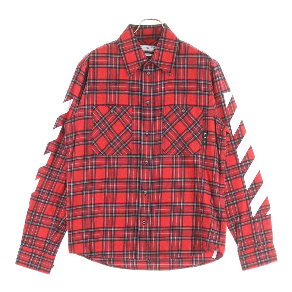 楽天市場】off－white オフホワイト チェックシャツの通販