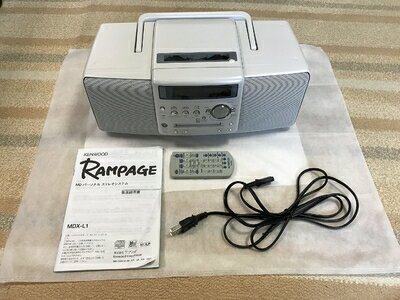 楽天市場】kenwood cd mdラジカセの通販