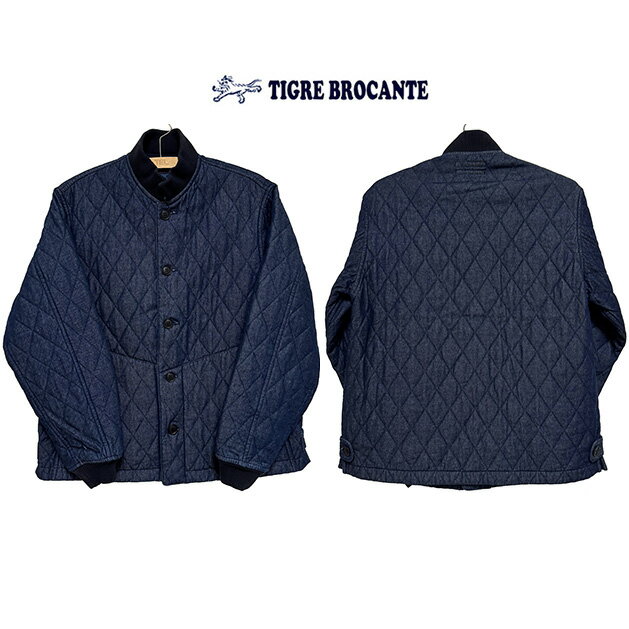 楽天市場】tigre brocanteティグルブロカンテ デニムキルト ジャケット