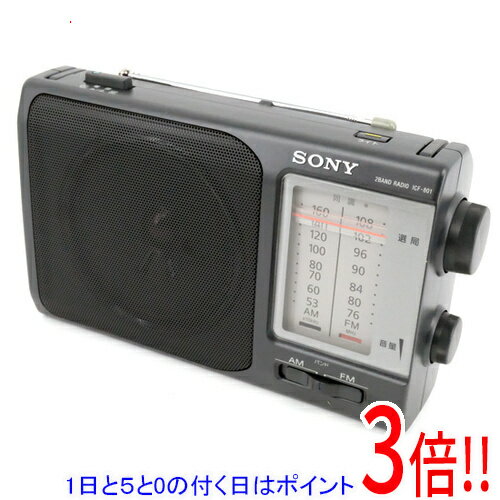 楽天市場】SONY FM／AMポータブルラジオ ICF－801の通販