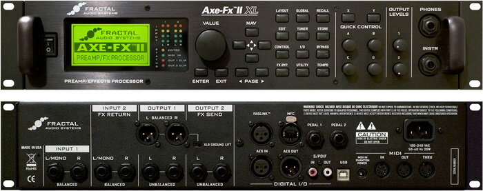 即納可能】Fractal Audio Systems / Axe-Fx II XL Plus［店頭展示品