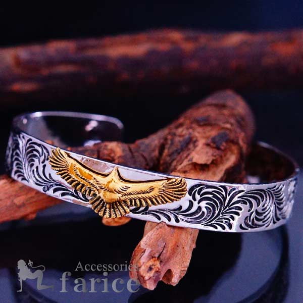 楽天市場】バングル（モチーフ鳥）（インディアンジュエリー｜メンズ