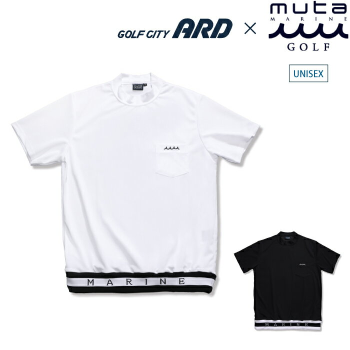 楽天市場】muta marine golf ムータマリンゴルフ メンズ ヘムリブ