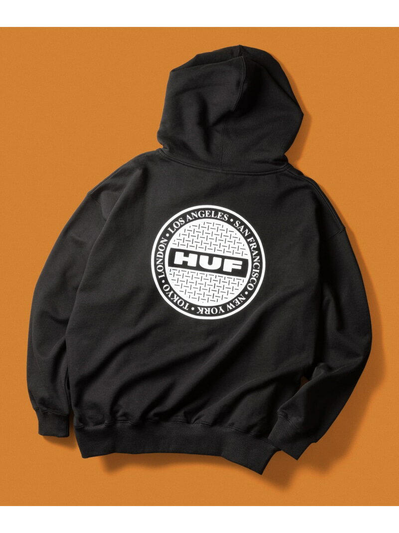 楽天市場】HUF（スタイル（パーカー）ジップアップパーカー