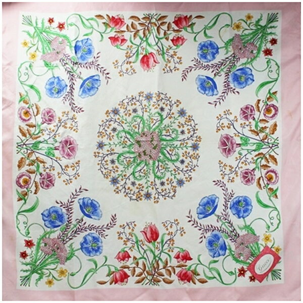 楽天市場】グッチ スカーフ（素材（生地・毛糸）シルク）（バッグ