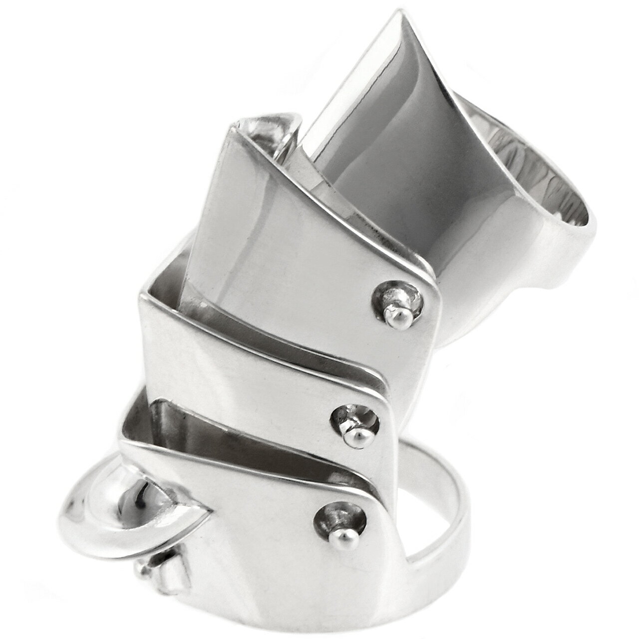 楽天市場】vivienne westwood アーマーリング ガンメタルの通販