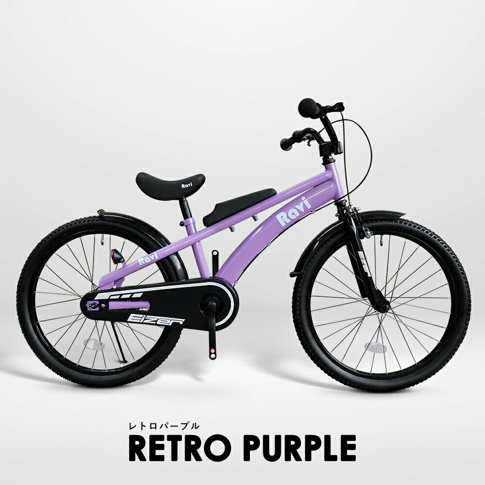 楽天市場】自転車 20インチ 女の子（カラーパープル）の通販