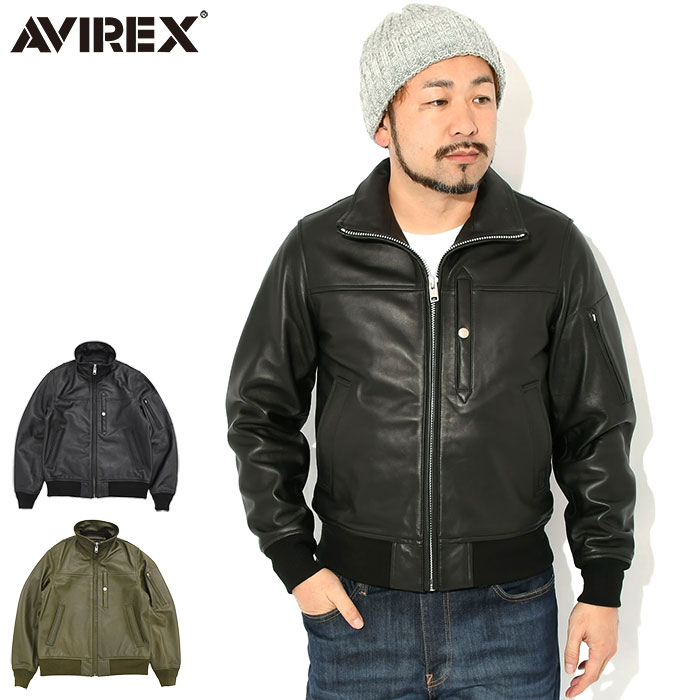 楽天市場】avirex m－65 レザーの通販
