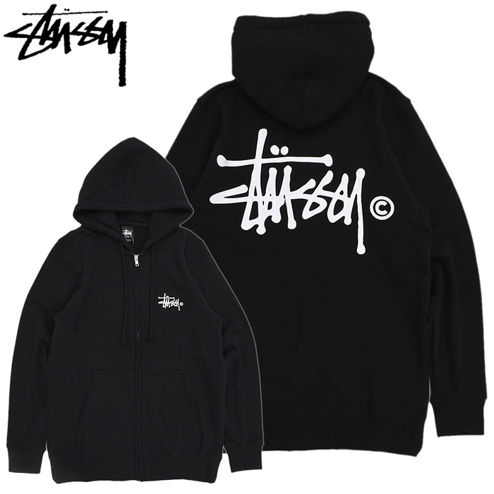 楽天市場】basic stussy zip hoodの通販