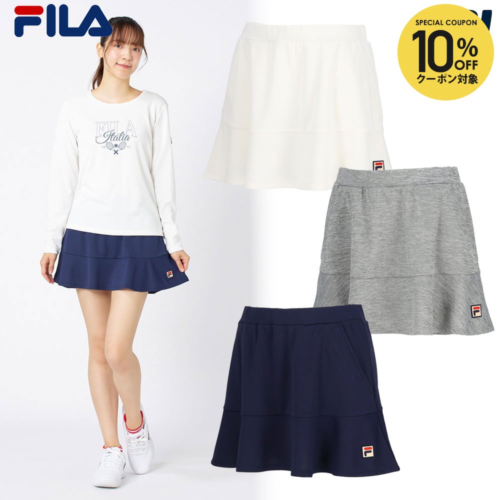 楽天市場】Fila（サイズ（S/M/L）M）（スカート・スコート｜レディース