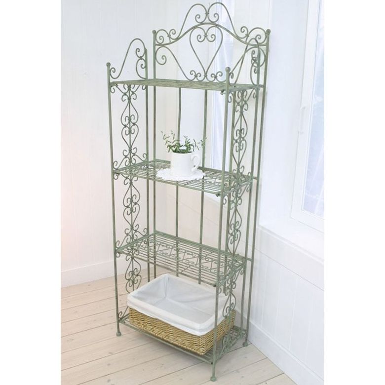 楽天市場】アンティーク（カラーグリーン）（スチールラック・シェルフ