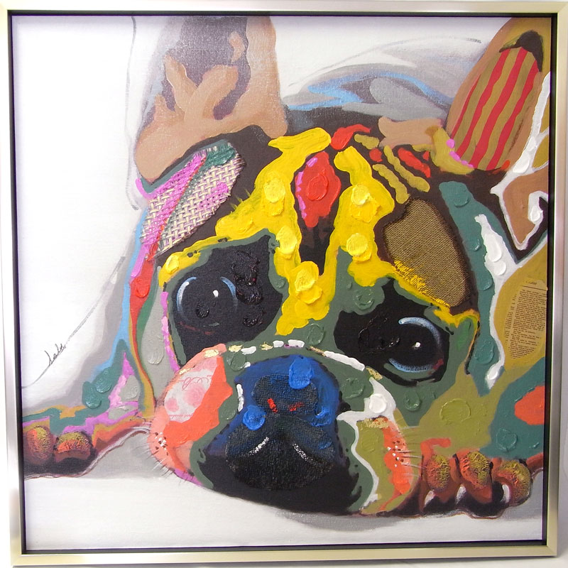 楽天市場】フレンチブルドッグ 絵（アート・美術品・骨董品・民芸品