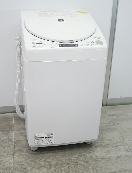 楽天市場】シャープ 洗濯乾燥機 es-tx8e-wの通販