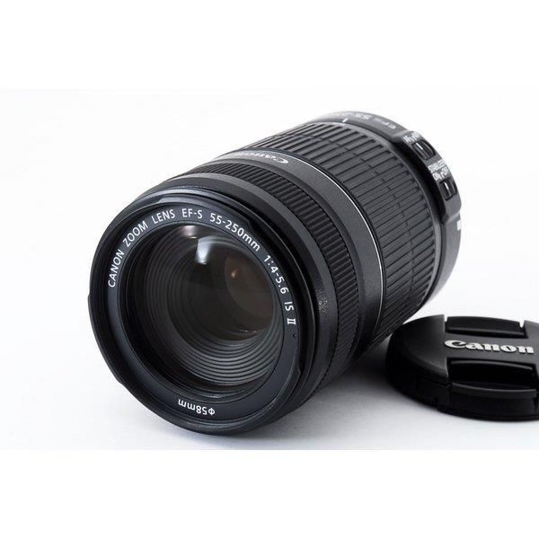 楽天市場】canon 望遠ズームレンズ ef－s55－250mm f4－5．6 is iiの通販