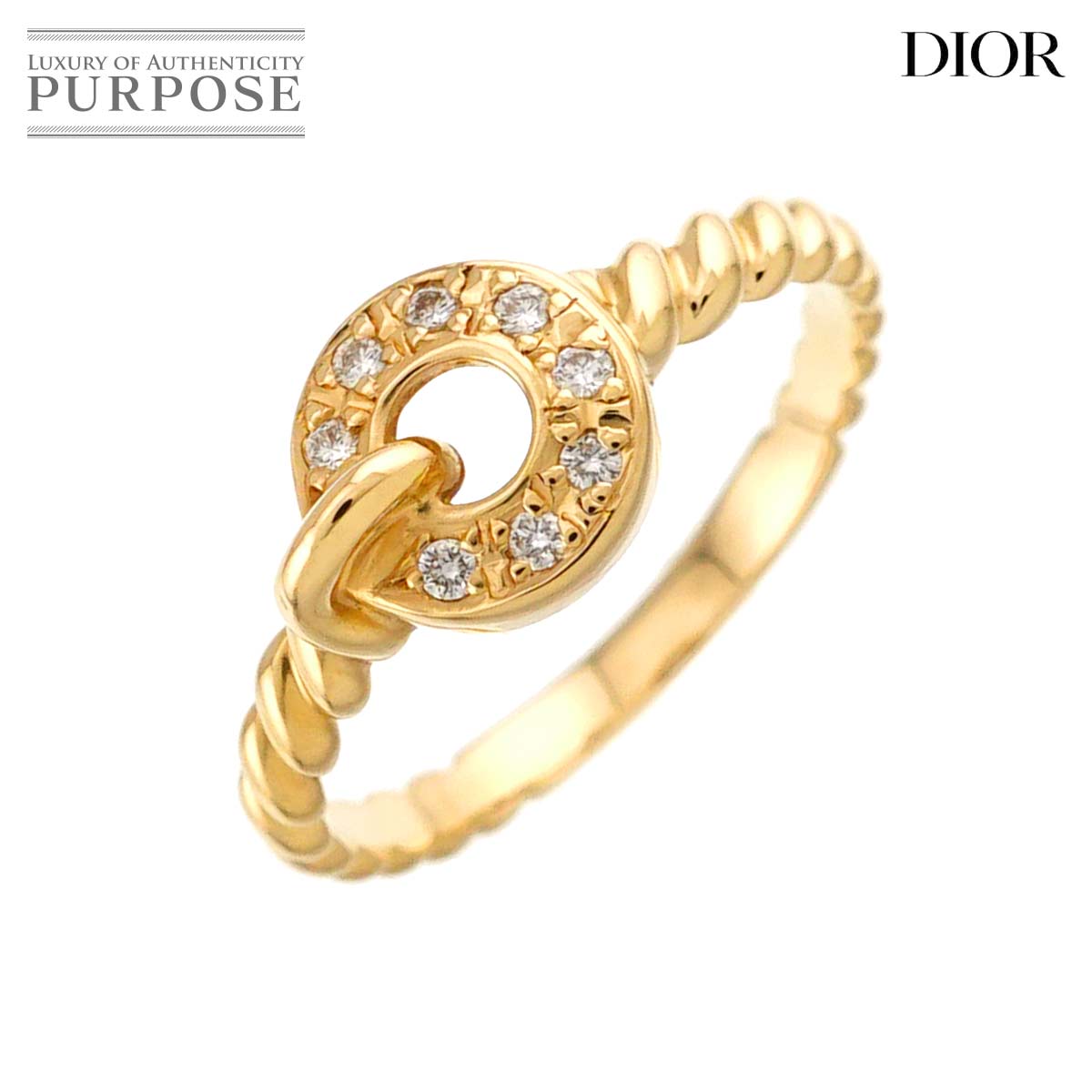 楽天市場】dior k18（素材（ジュエリー・アクセサリー）イエロー