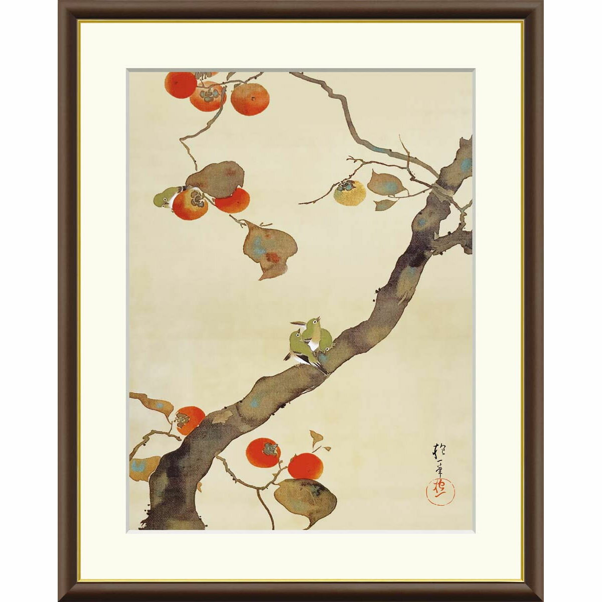 楽天市場】柿の絵の通販
