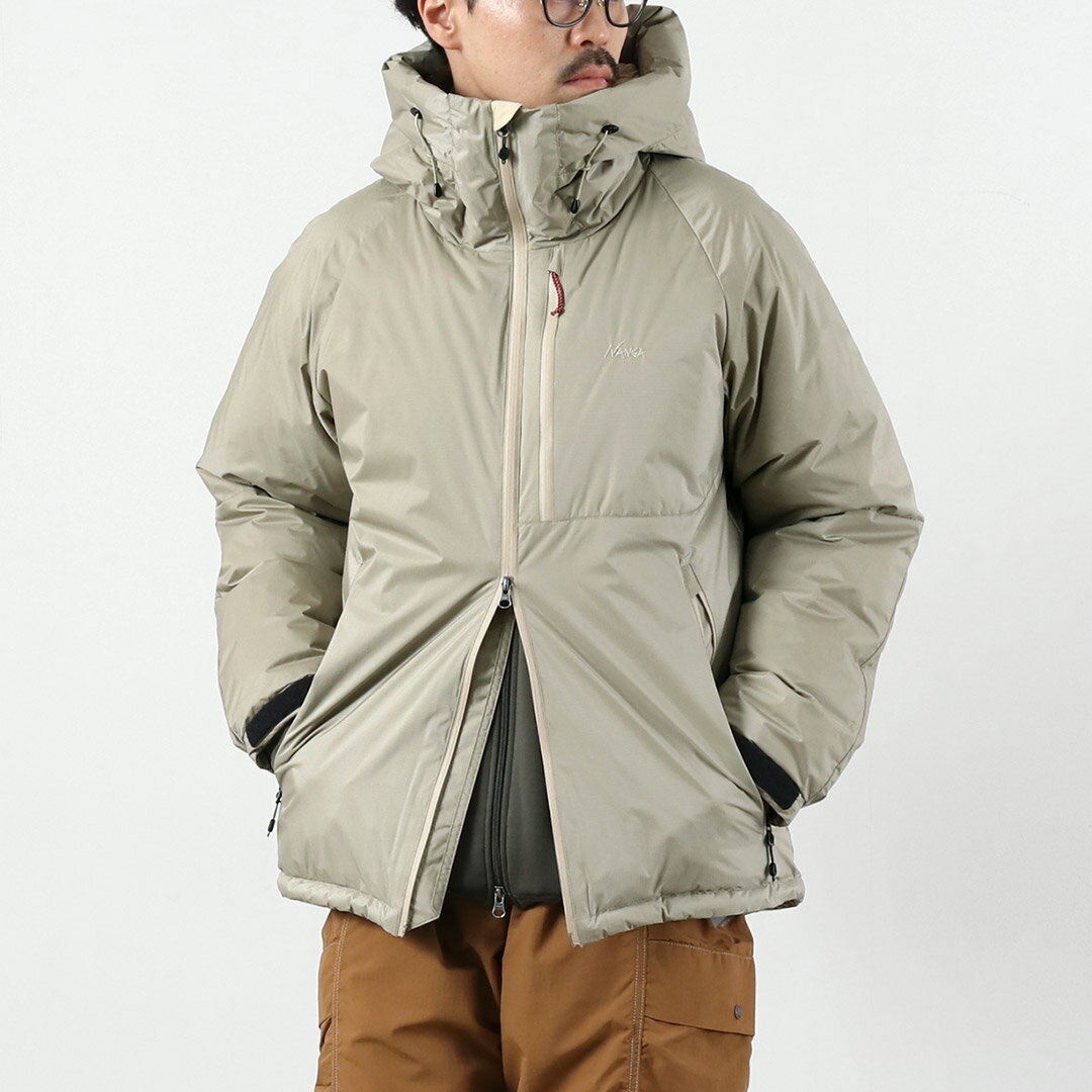 楽天市場】ナンガ ダウンジャケット（カラーベージュ）（メンズ