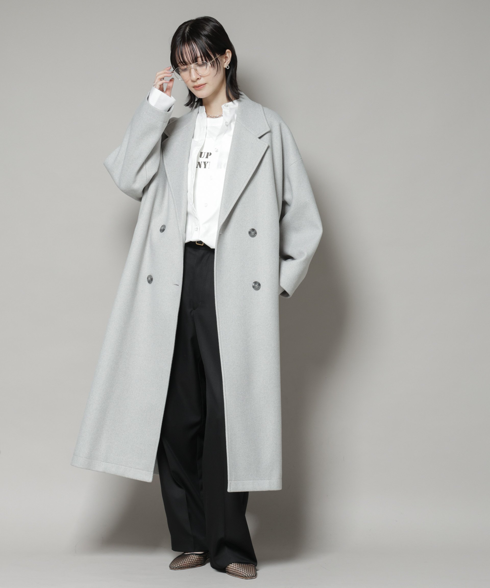 楽天市場】nano universe meltonマリンコートの通販