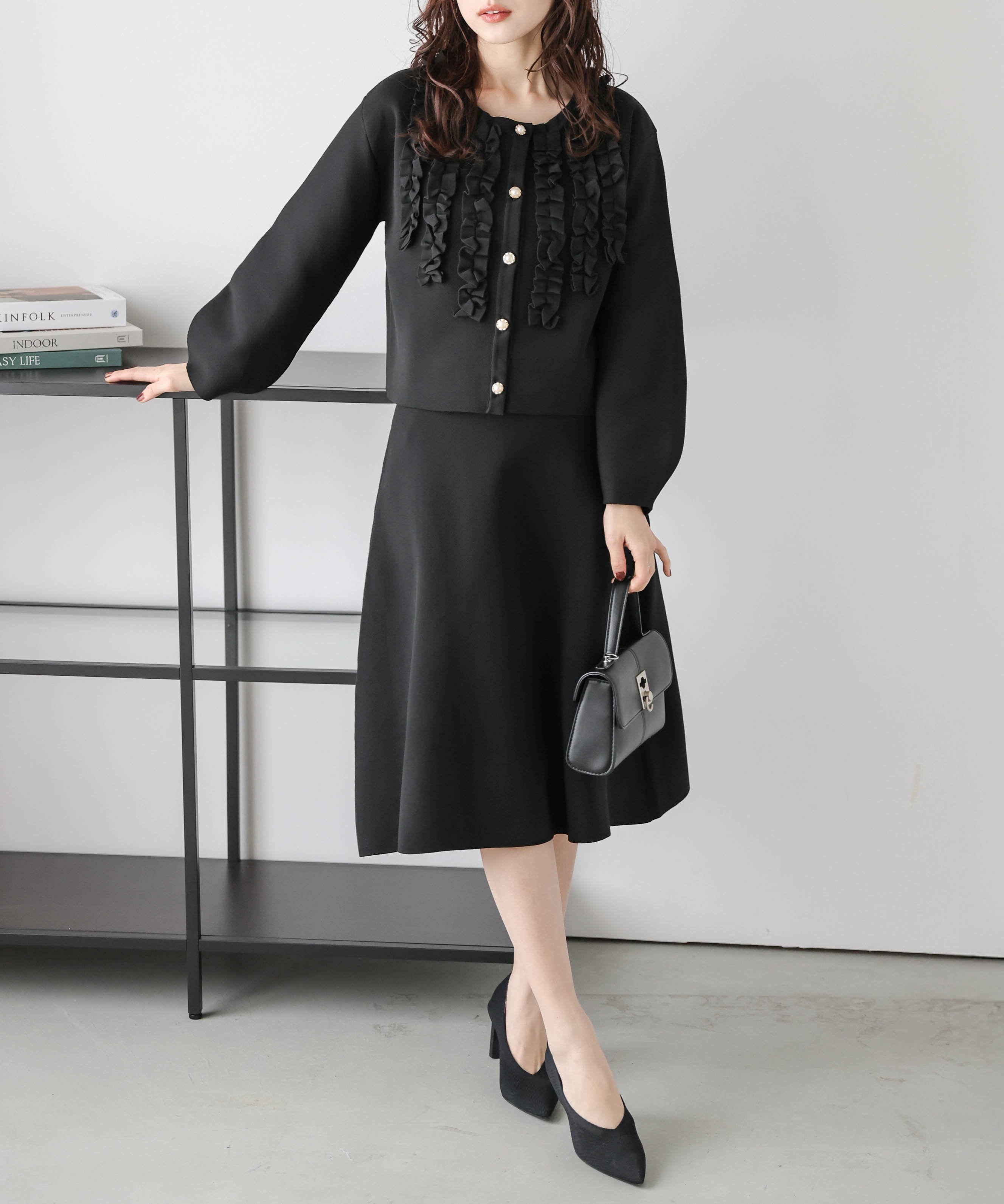 楽天市場】フリル（スカートスーツ｜スーツ・セットアップ