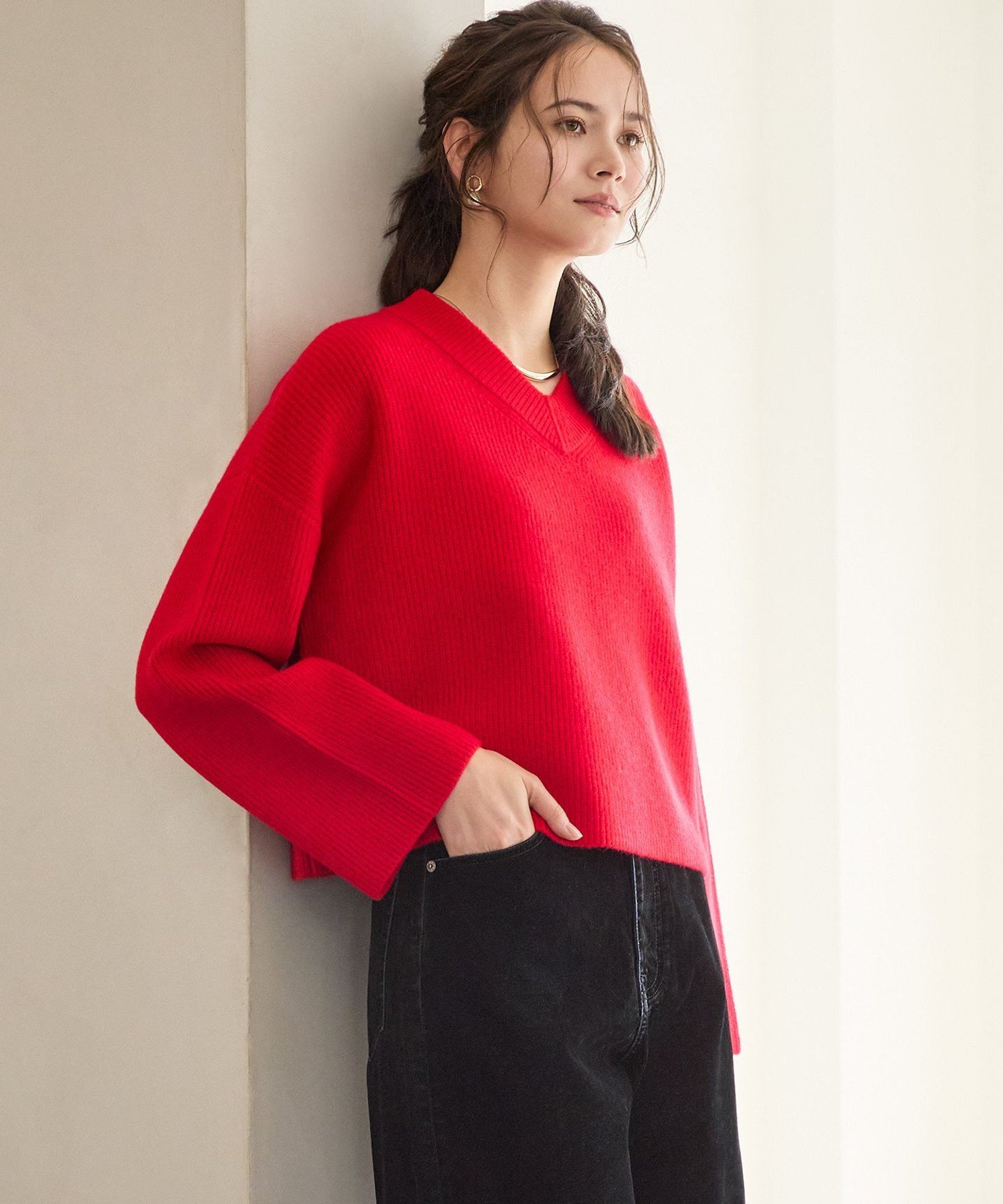 楽天市場】Vネック（ブランド23区）（ニット・セーター｜トップス