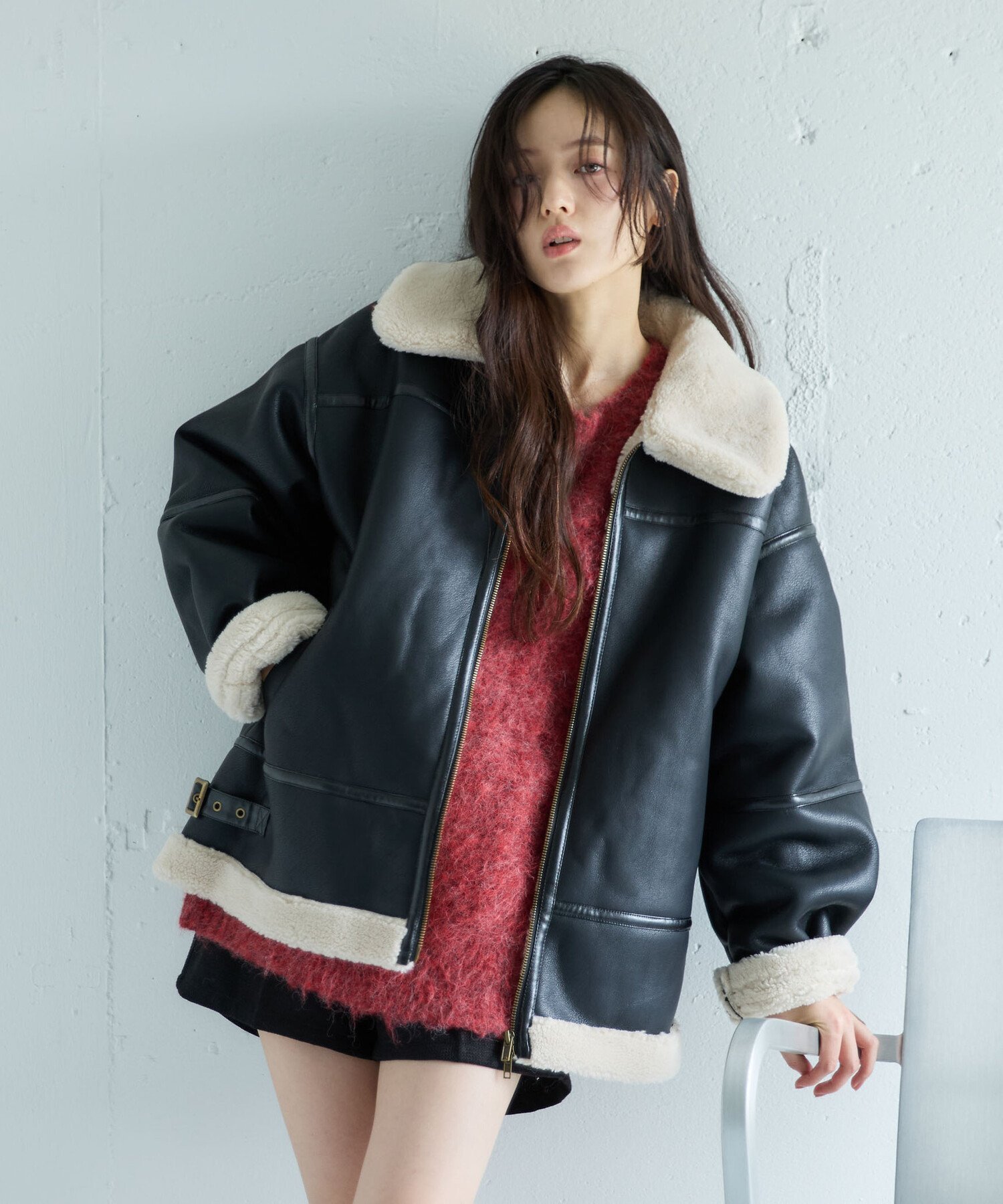 楽天市場】archives アルシーヴ フェイクレザー ジャケットの通販