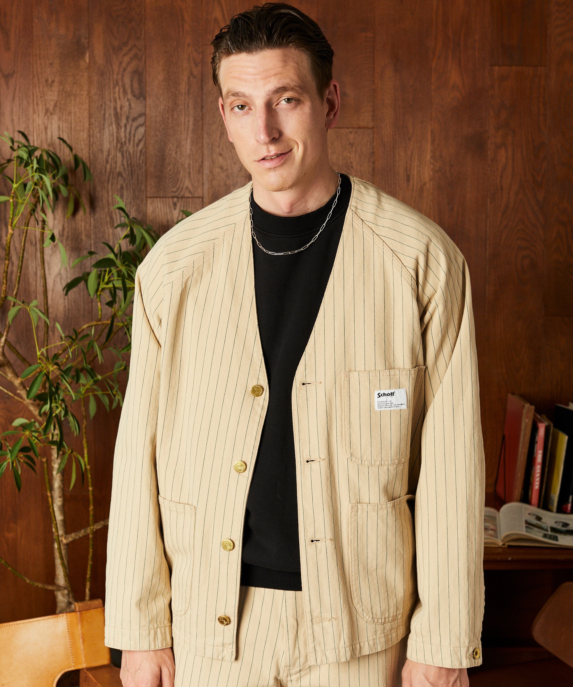 楽天市場】SCHOTT（カラーベージュ）（コート・ジャケット｜メンズ