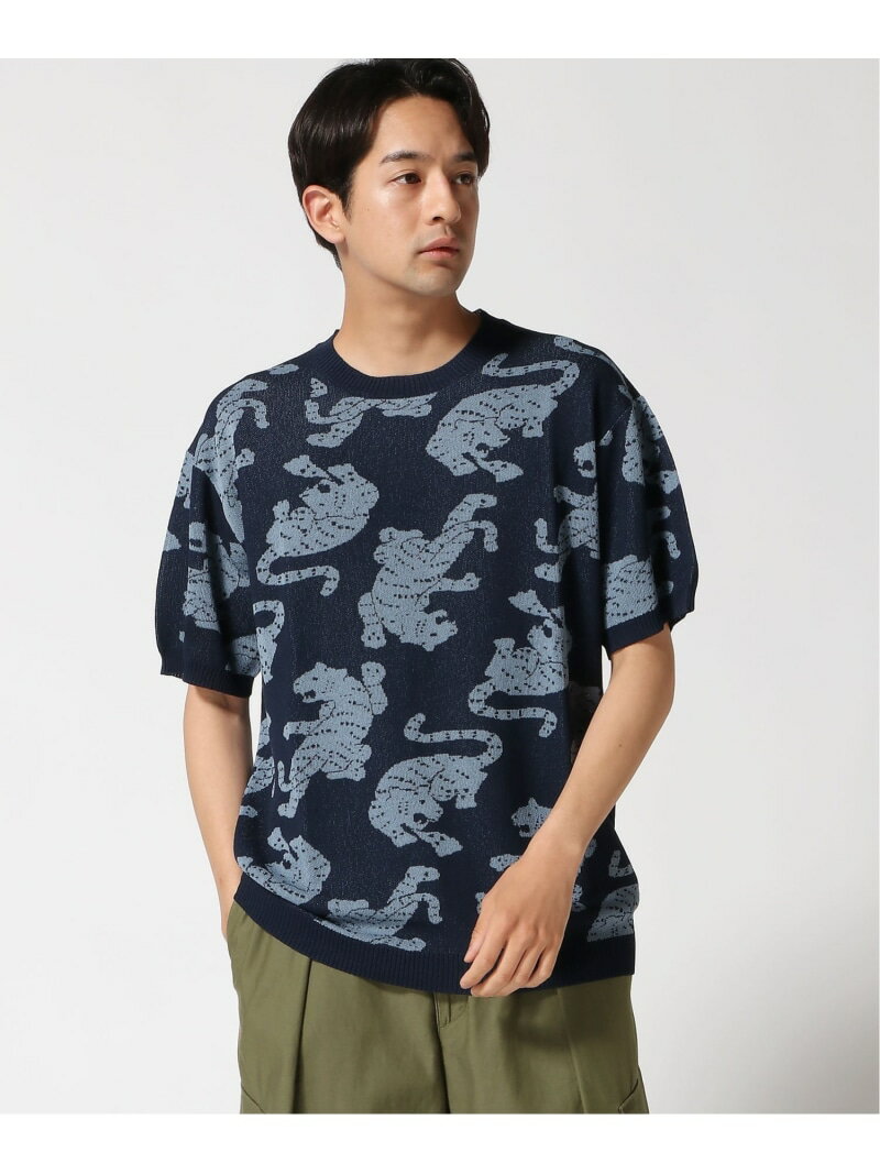 令和ロマン髙比良くるまさん着用｜Berylの虎柄ニットシャツを紹介