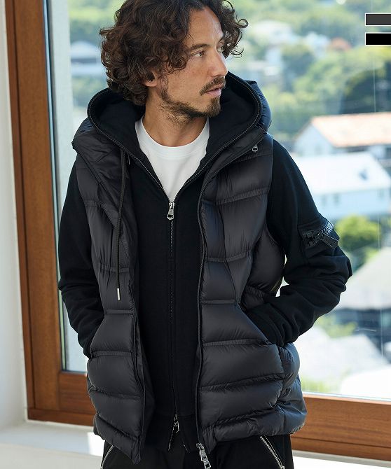 楽天市場】1piu1uguale3 ダウン ベストの通販