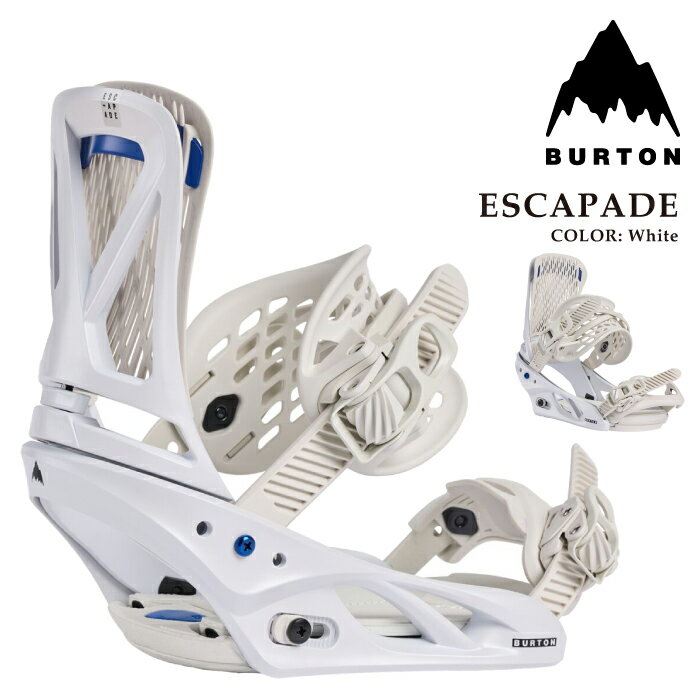 楽天市場】BURTON ESCAPADE（カラーホワイト）（ビンディング