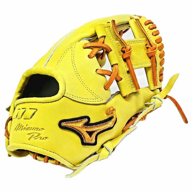 楽天市場】ミズノプロ 硬式グローブ（カラーイエロー）（野球・ソフト