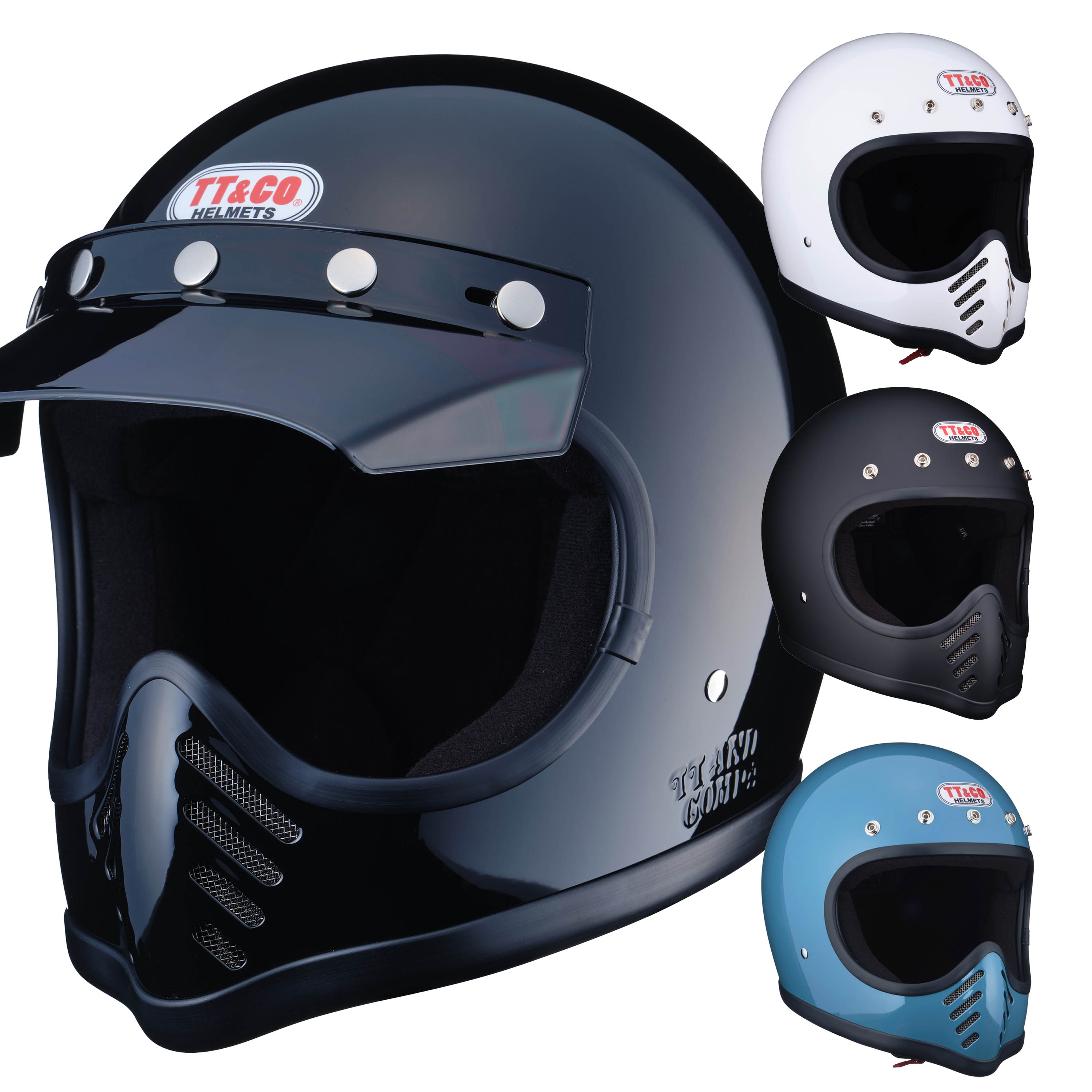 楽天市場】ヘルメット tt&co（種類（バイク用ヘルメット）フルフェイス