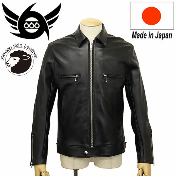 楽天市場】666 シングル ライダースの通販