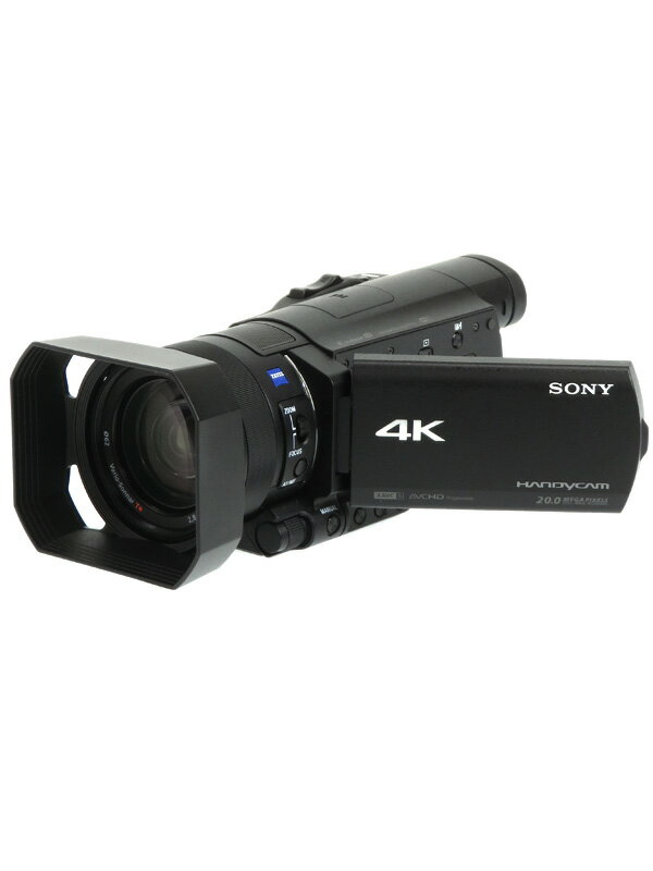 SONY】ソニー『4Kハンディカム』FDR-AX100 広角29.0mm 光学12倍ズーム
