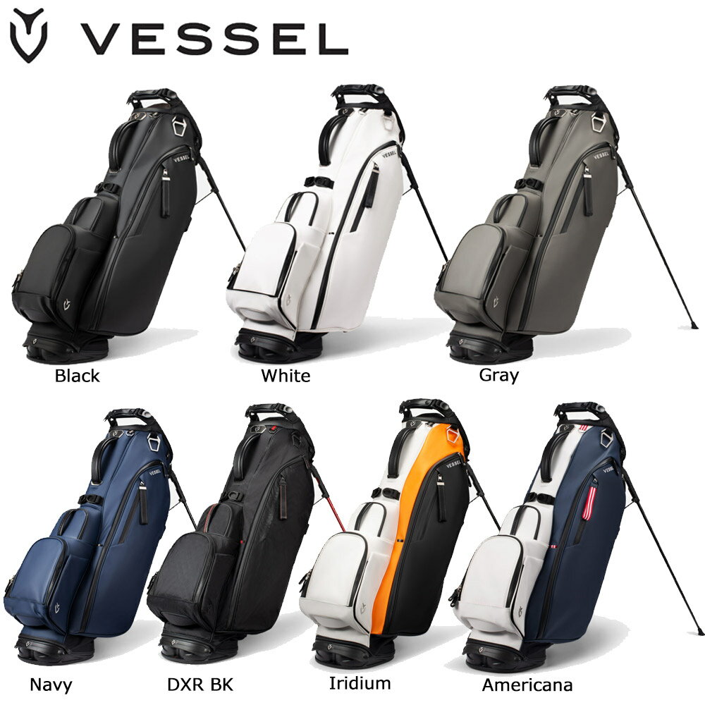 楽天市場】vessel キャディ バッグ（カラーブラック）の通販