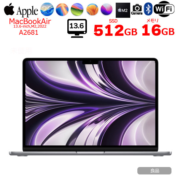 楽天市場】macbook air 512gb ssd 16gbの通販