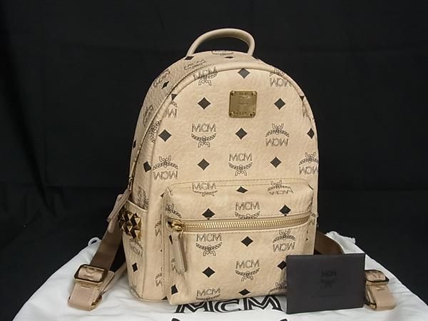 楽天市場】mcm リュック ベージュ（レディースバッグ｜バッグ